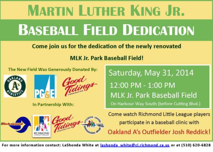 Baseball Field Dedication
